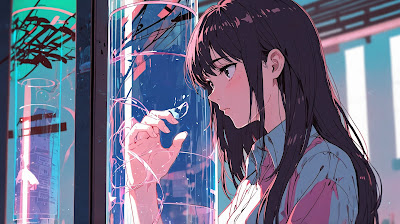 Leonardo_Anime_XL_A_thoughtful_young_woman_with_long_flowing_h_2203 AIはなぜ「もっともらしい嘘」をつくのか？そのメカニズムと、私たちにできること